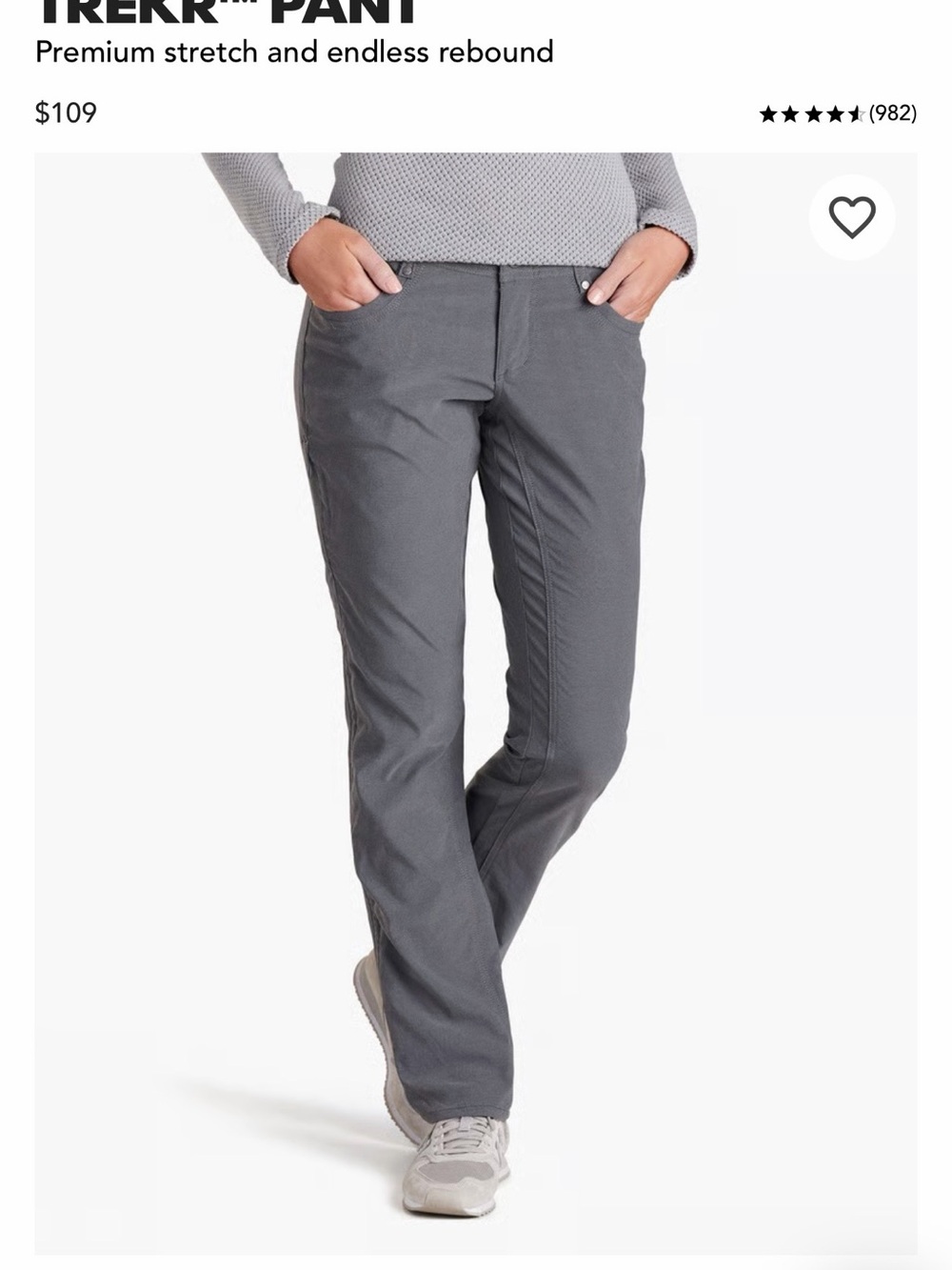 Kühl TREKR Pants woman’s size 16
